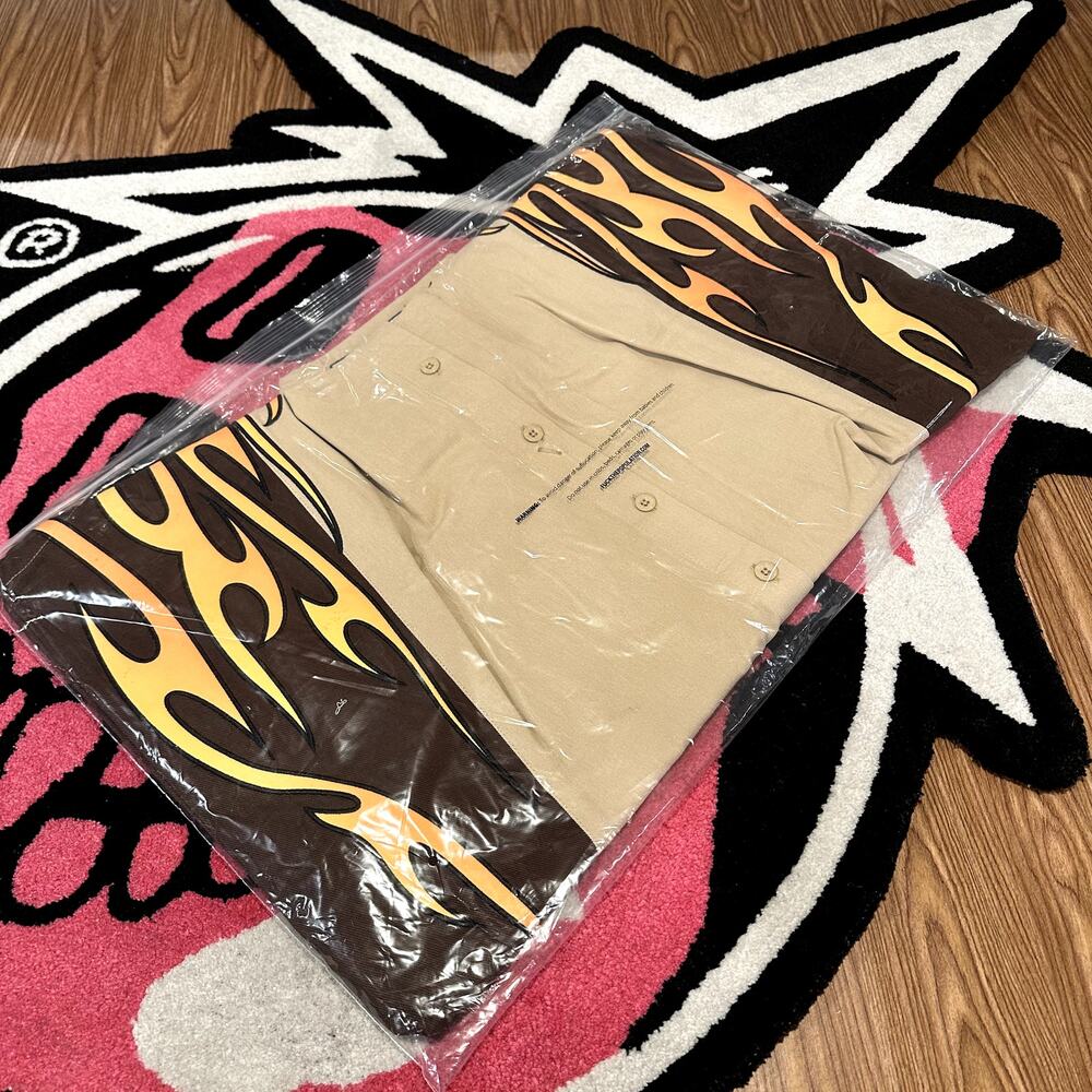 FTP Raceway Button Up Shirt (Tan) – Size XL – As Pictured - Picture 7 of 9